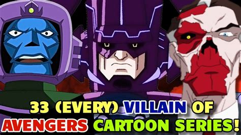 the avengers earth's mightiest heroes villains